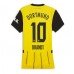 Tanie Strój piłkarski Borussia Dortmund Julian Brandt #10 Koszulka Podstawowej dla damskie 2024-25 Krótkie Rękawy